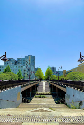 히카리가오카공원 쌍둥이다리 입구 사진 4
