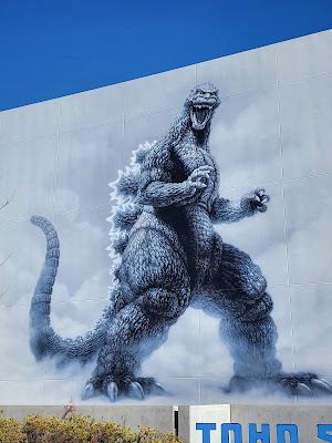 ゴジラの壁画 사진 2