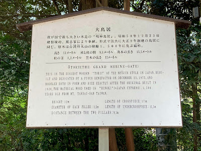 메이지 신궁 오도리이 (제2 도리이) 사진 3