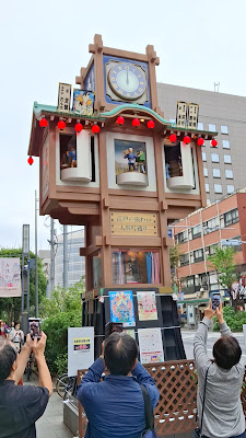Ningyocho Mechanical Clock Tower - Rakugo Performer 사진 2