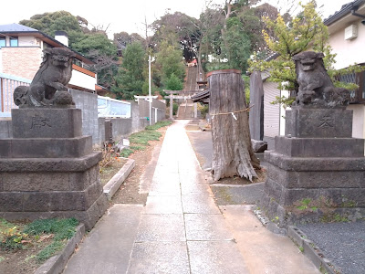 雷電神社参道 사진 4