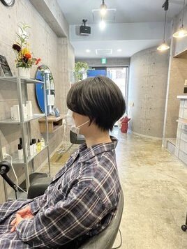 ラルゴ 縮毛矯正 カラー カット ショートカットヘア 美容院 砧 世田谷区美容院 砧 世田谷区 사진 4