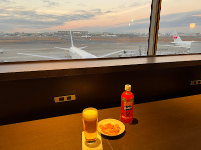 일본항공 사쿠라 라운지 하네다공항 남측 윙 사진 4