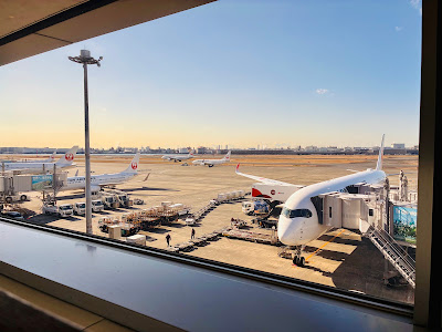 일본항공 사쿠라 라운지 하네다공항 남측 윙 사진 3