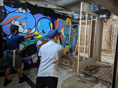 The axe throwing bar 사진 4
