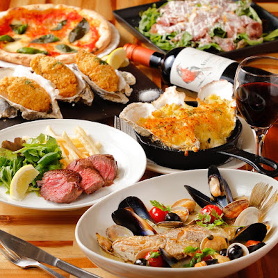 牡蠣とワインと魚と肉と。 元住吉にて 사진 3