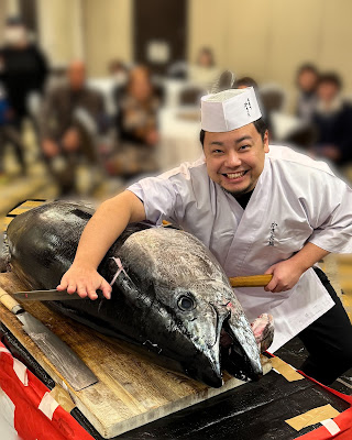 マグロ解体ショー / 有楽町かきだ 사진 3