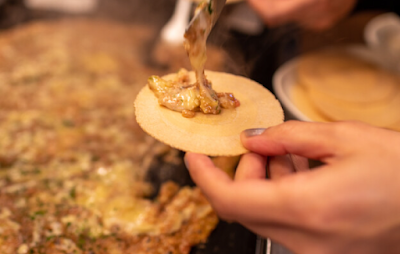 浅草もんじゃ大樹 お好み焼き ホッピー通り横丁 사진 4