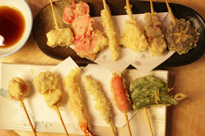日本酒と串天 座へそ 新橋店 사진 3