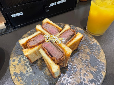 Asakusa Restaurant Wagyu Steak Sandwich (Halal Vegan Gluten Free) 浅草 和牛 餐厅 사진 4