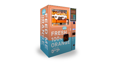 Feed ME Orange 生搾りオレンジジュース自動販売機 사진 2