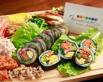 My Rainbow Roll (マイレインボーロール) Korean Gimbap (コリアンキンパ） 사진 2