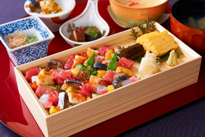 ばらちらしと京ばんざい 鮪花壇 東京大丸店 사진 4