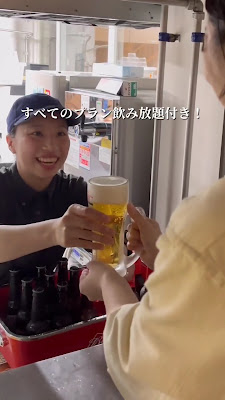 니혼바시 타카시마야 루프탑 BBQ 비어가든 사진 2