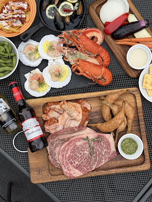 니혼바시 타카시마야 루프탑 BBQ 비어가든 사진 4
