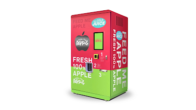 Feed ME Apple まるごと搾りアップルジュース自動販売機 사진 2