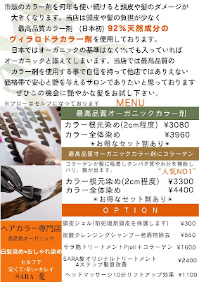 ヘアカラー専門店SARA髪 사진 5