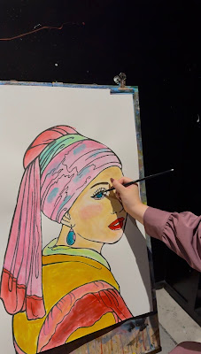 船場美術館 Senba Art Studio アートドローイングカフェ 사진 5