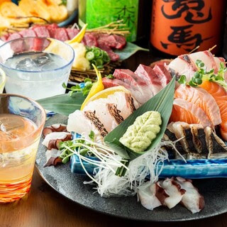 - delicious meat and fish - GOTTO SAKABA, Osaka Bingocho 사진 3
