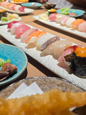 Sushi Nakago Hilton Plaza WEST Ten 사진 4