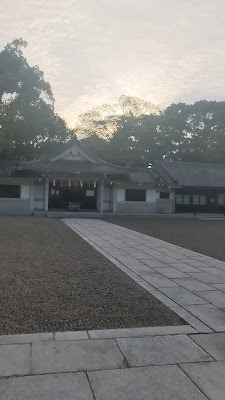오사카 호국 신사 하이덴 사진 2