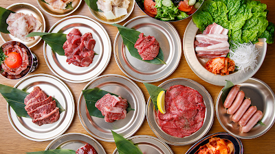 All-you-can-eat Japanese black beef Yakiniku after all. Umeda store 사진 3
