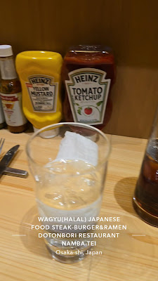 Wagyu(Halal) Japanese food Steak-Burger&Ramen Dotonbori Restaurant Namba-Tei 사진 2