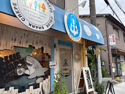 @BLUE SHARK CREPE