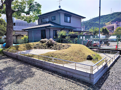 水無瀬離宮の庭園