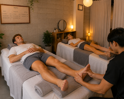 Chiropractic and Scalp massage spa