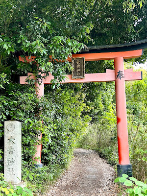 大岩神社 参道鳥居