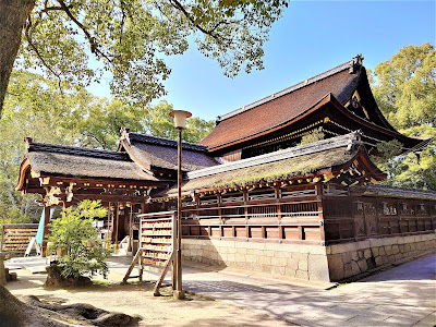 후지모리 신사 본전 사진 2