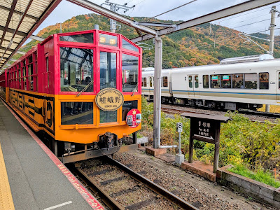嵯峨野トロッコ列車 사진 5