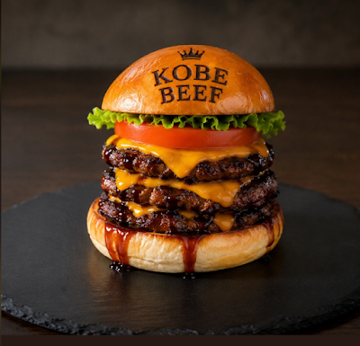 Wagyu Steak Hamburger Halal Kobe Beef Vegan 京都美食 Kinkakuji Temple Restaurant 사진 3