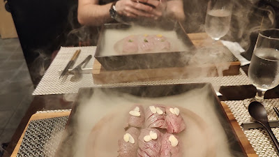 Shaved Ice and Smoked Beef Sushi Entotsu Kyoto 사진 2