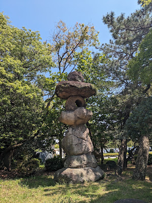 오호리공원 등롱