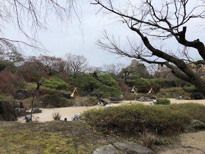 하코자키 궁 꽃정원