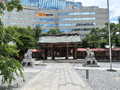 警固神社 鳥居 사진 4