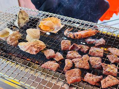 Momochi beach oyster hut Marizon 사진 4