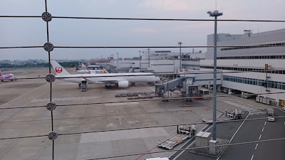 후쿠오카 공항 국내선 전망 데크 사진 3