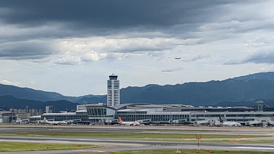 후쿠오카 공항 국내선 전망 데크 사진 5